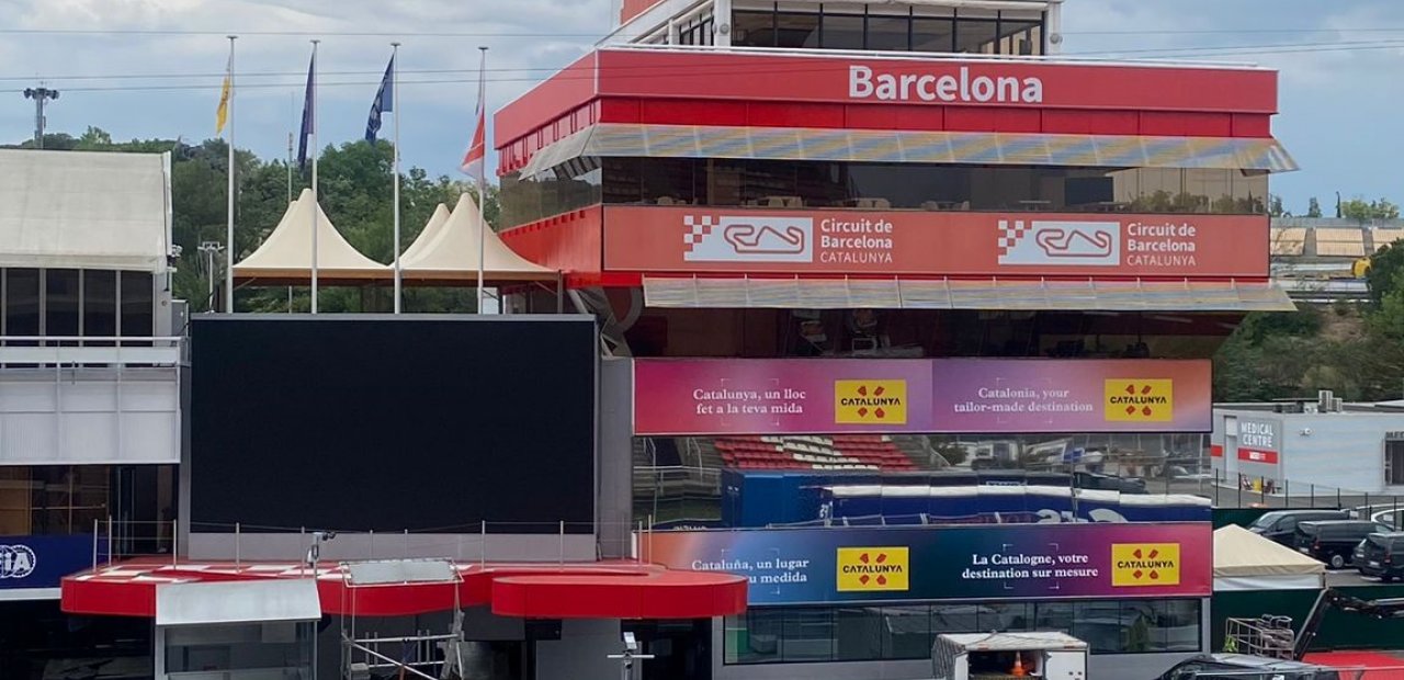 Eventop Carpas instala carpas Vip en el GP de España de F1