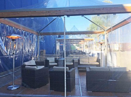 Tents VIP TRANSPARENT for corporate event