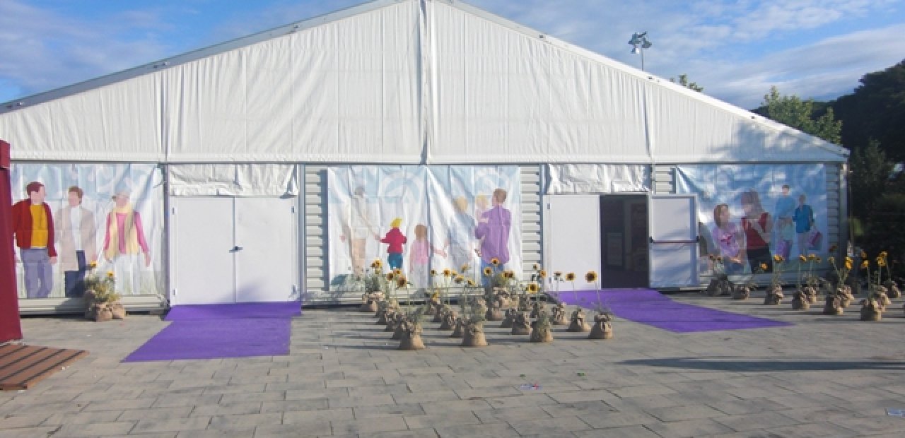 Warehouse tents | Rental of large tents Barcelona