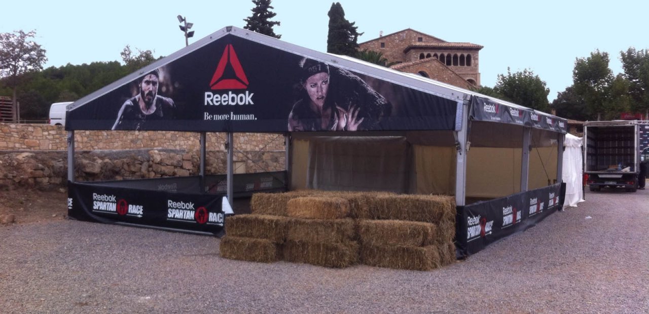 Warehouse tents | Rental of large tents Barcelona