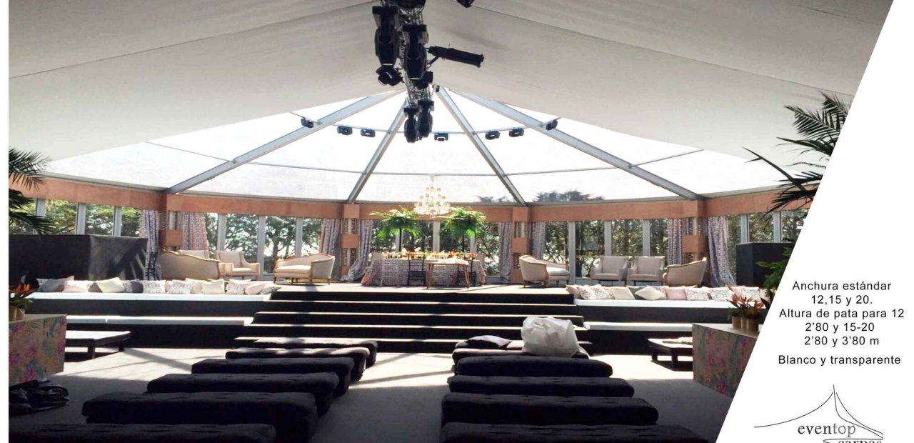 Alquiler de carpas para grandes eventos | Eventop Carpas Barcelona