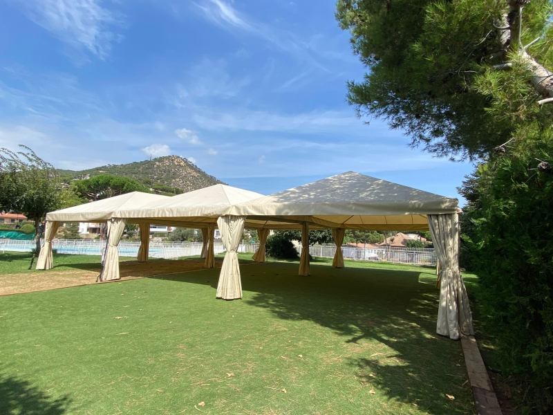 Guía de precios para alquilar carpas según la capacidad