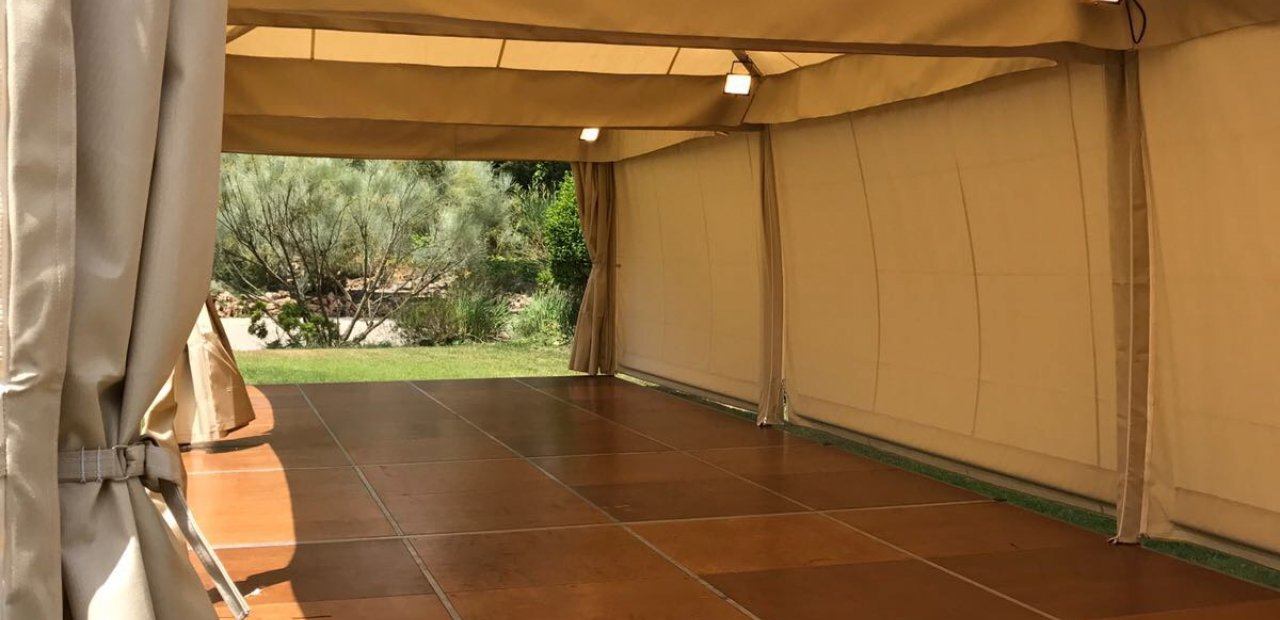 Rent or buy floorings | Eventop Carpas Barcelona