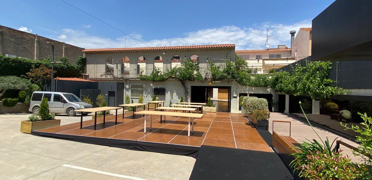 Rent or buy floorings | Eventop Carpas Barcelona