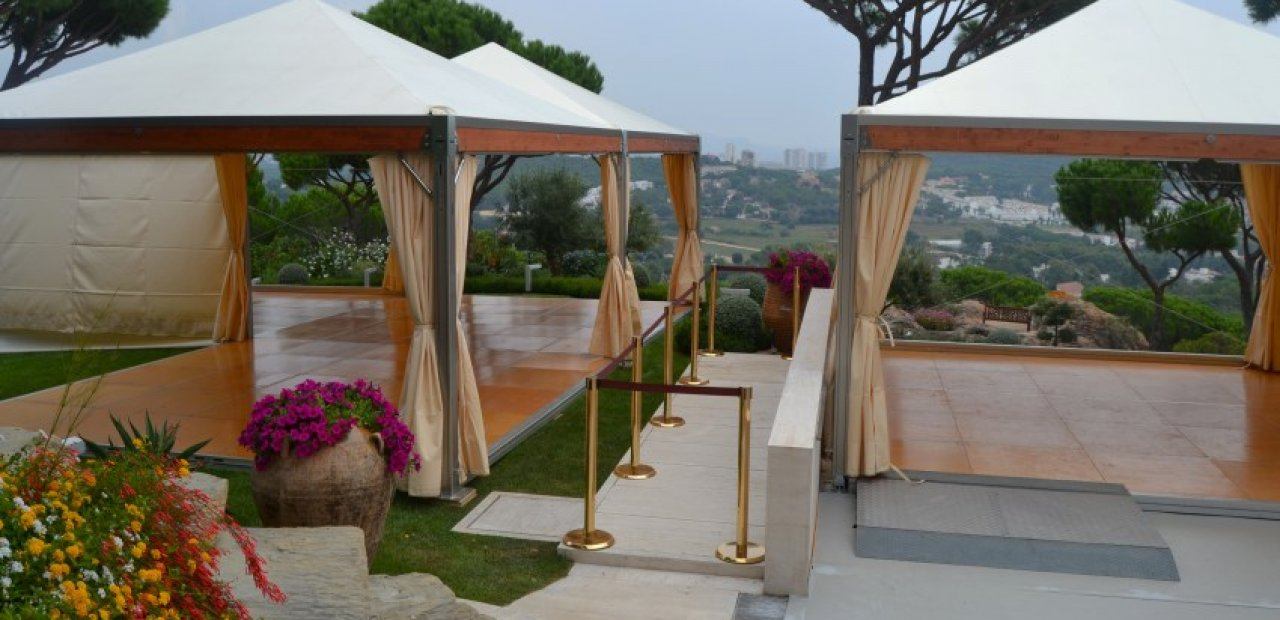 Alquiler de catenarias para eventos | Eventop