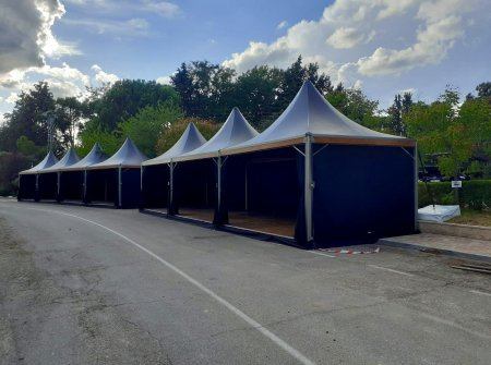 Carpas VIP para evento deportivo
