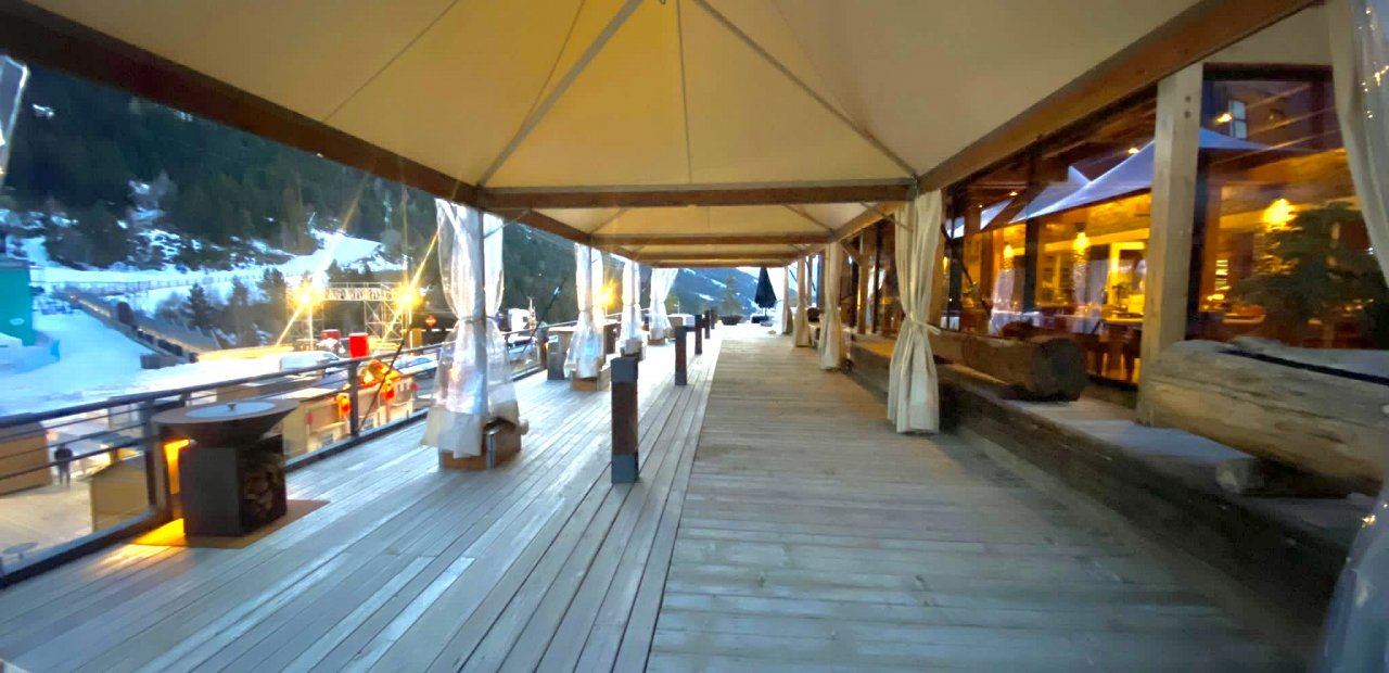 Carpas Eventop Vip para evento deportivo en Andorra