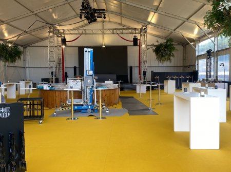 Gran Carpa de alquiler en el Camp Nou