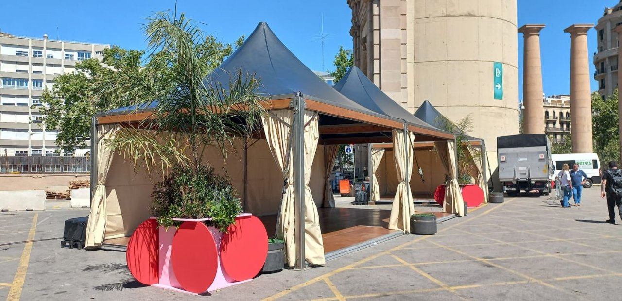 Eventop carpas en Bridal