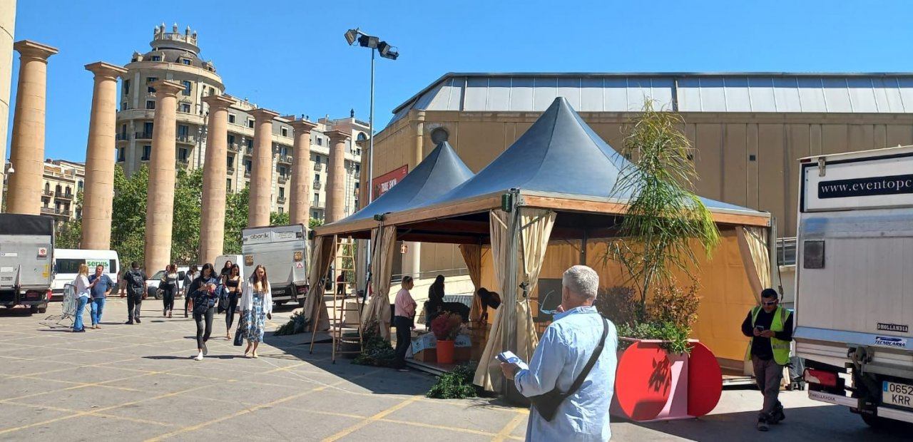 Eventop carpas en Bridal