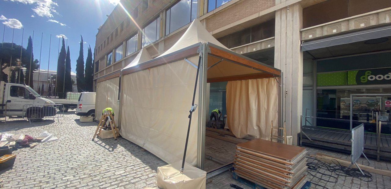 Eventop carpas en Bridal