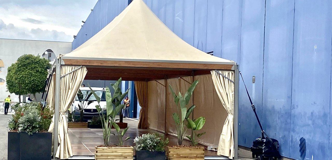 Carpas VIP para grandes ferias