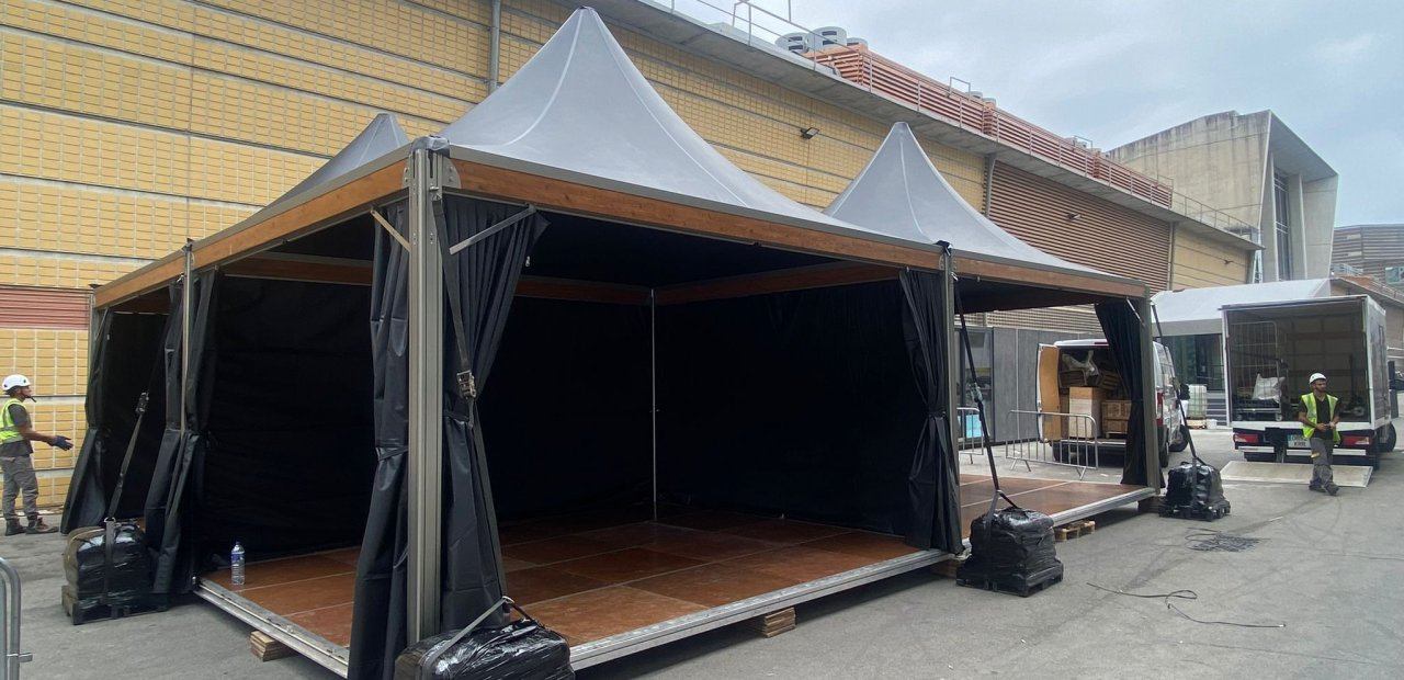 Carpas VIP para grandes ferias