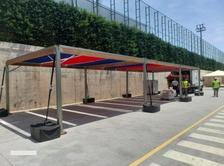 Carpas Shading para sombrear espacios