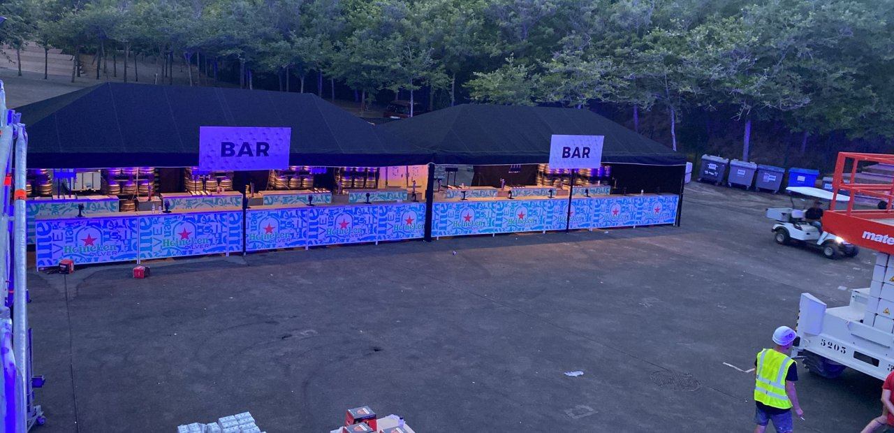 Carpas modulares para pequeños y grandes espacios