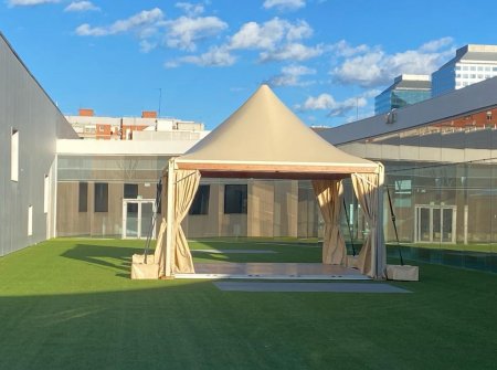 Vip tents for the ISE show at Fira Barcelona