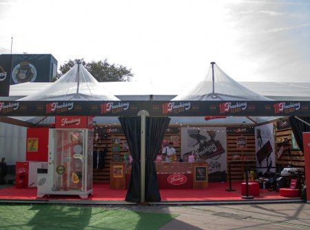 Carpas Vip con techo transparente