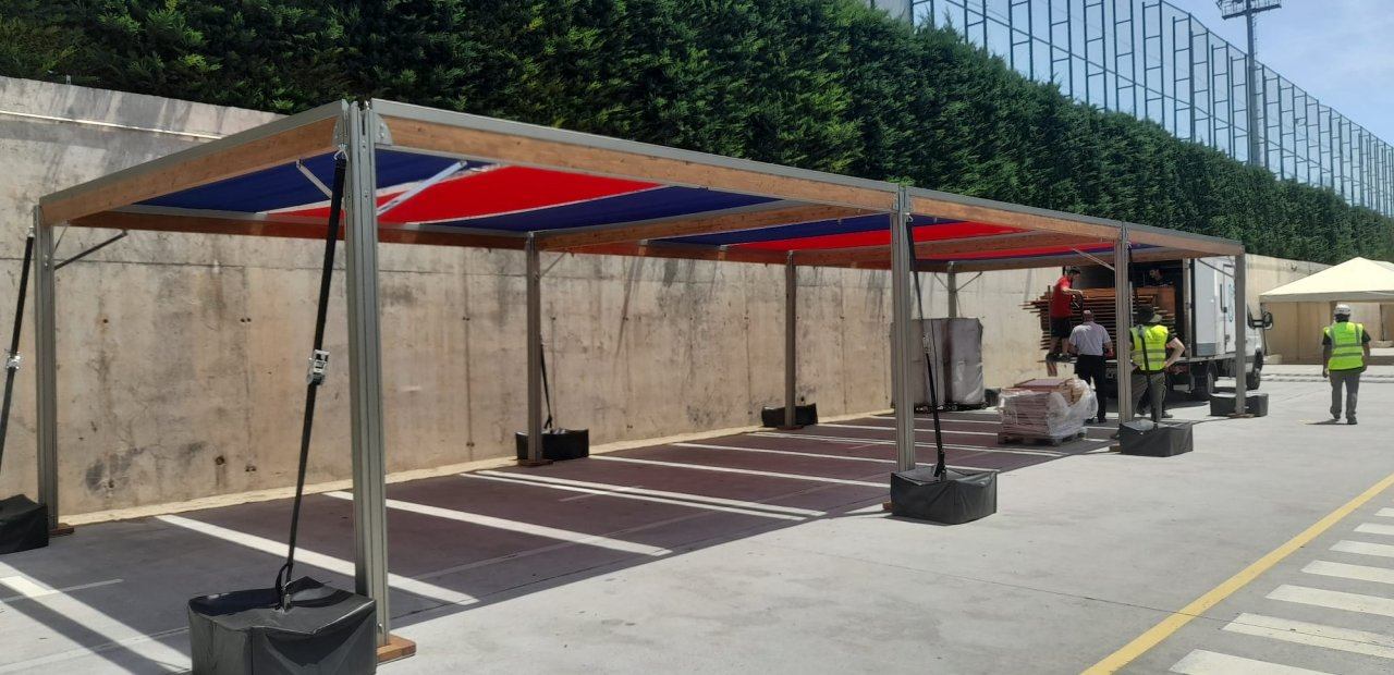 Carpas de alquiler para eventos al aire libre