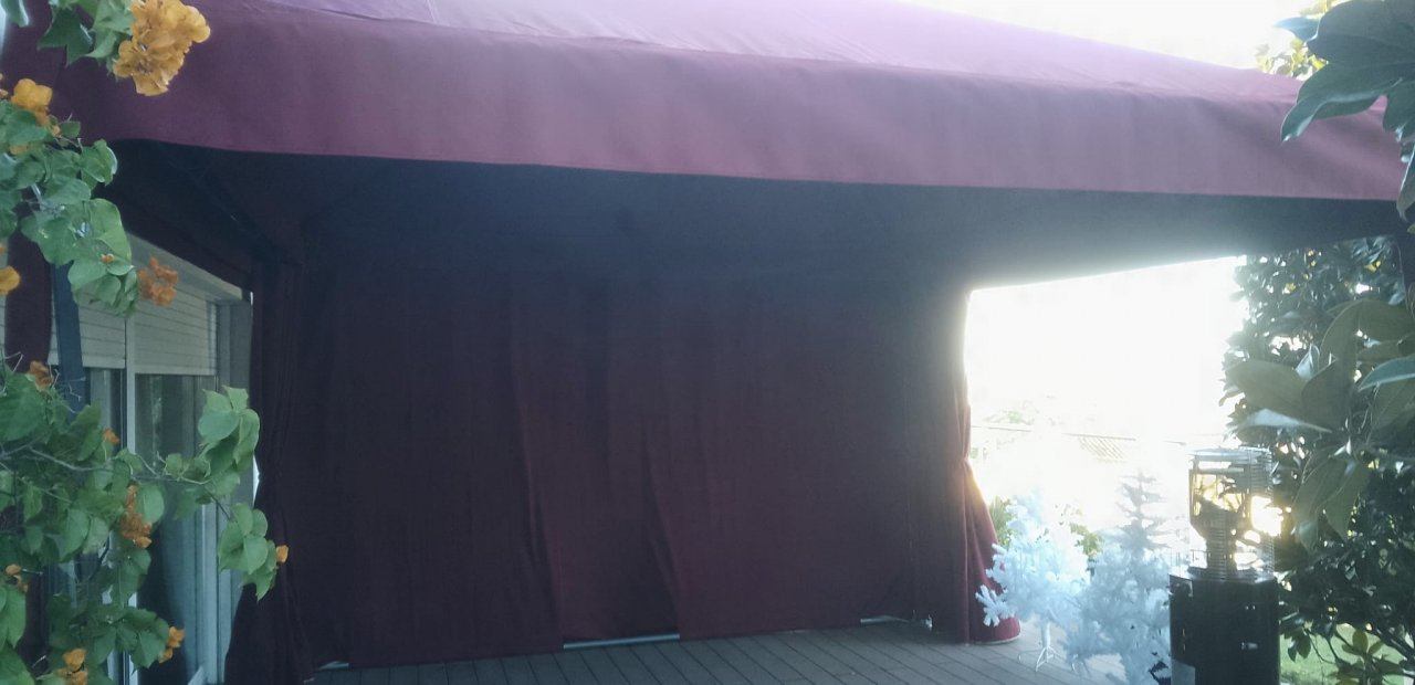 Carpas de alquiler modelo Modular para cubrir terrazas