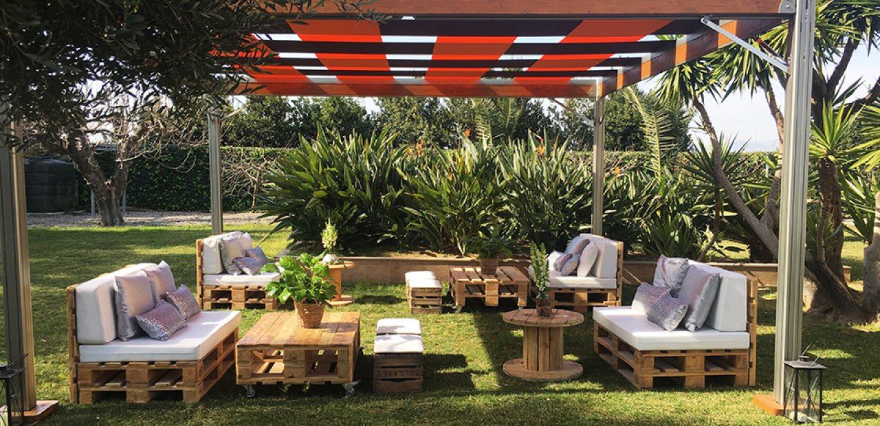 Sombrear espacios con carpas de alquiler