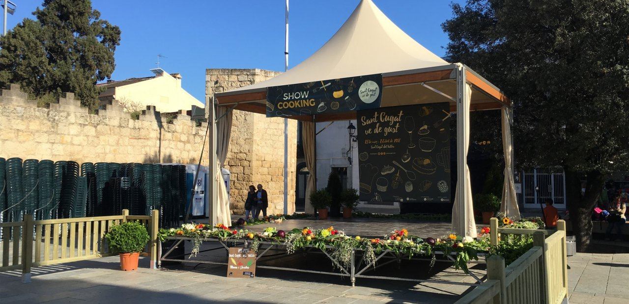 Feria Gastronómica  'Sant Cugat ve de gust' 2017