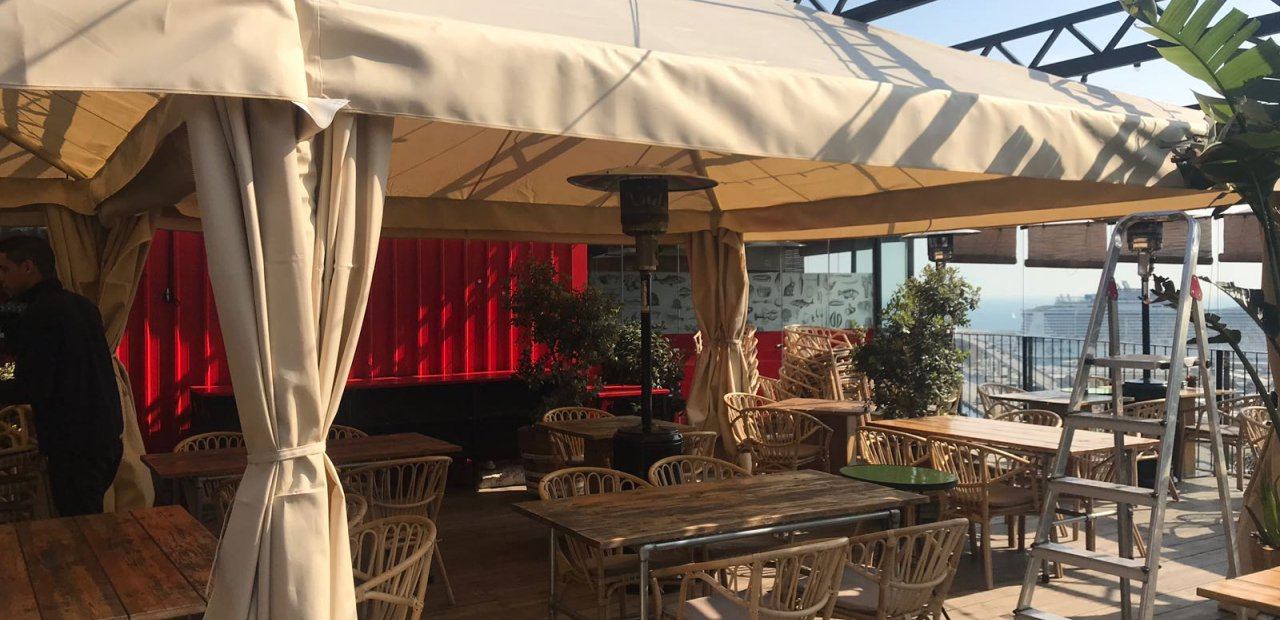 Carpas Modulares Beige