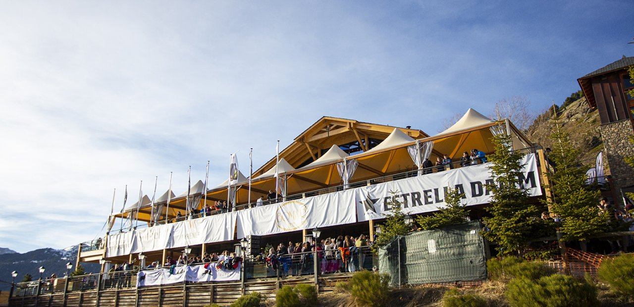 Carpas Eventop VIP para evento deportivo