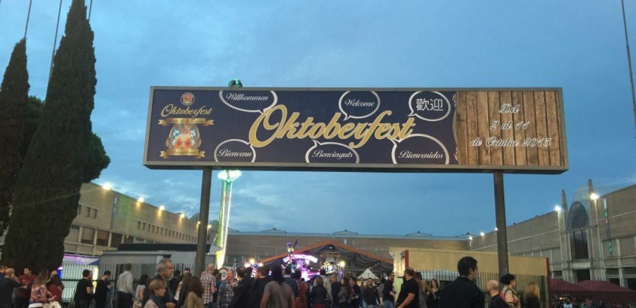 Eventop en el Oktoberfest Barcelona 2015