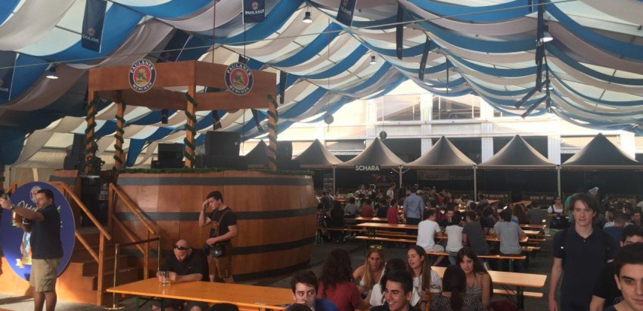 Eventop en el Oktoberfest Barcelona 2015