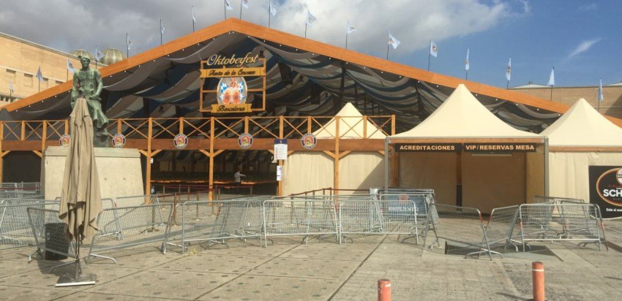 Eventop en el Oktoberfest Barcelona 2015