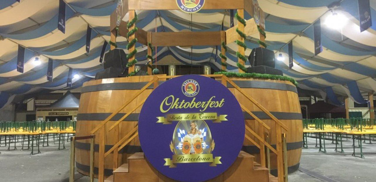 Eventop en el Oktoberfest Barcelona 2015