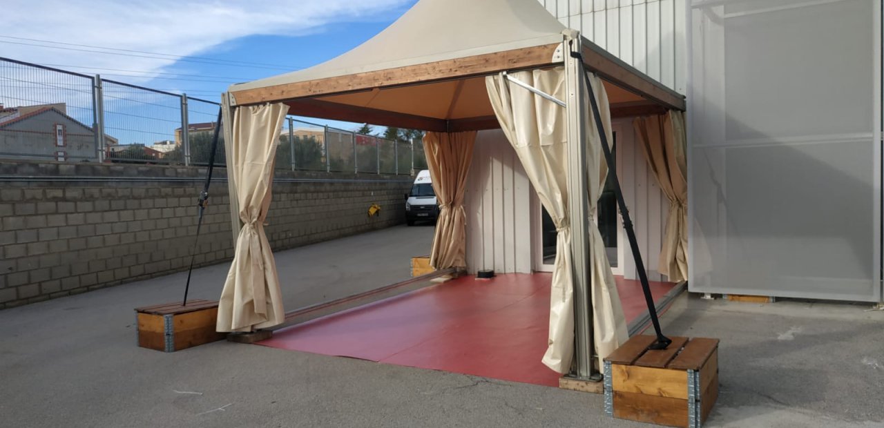 Security in tents events