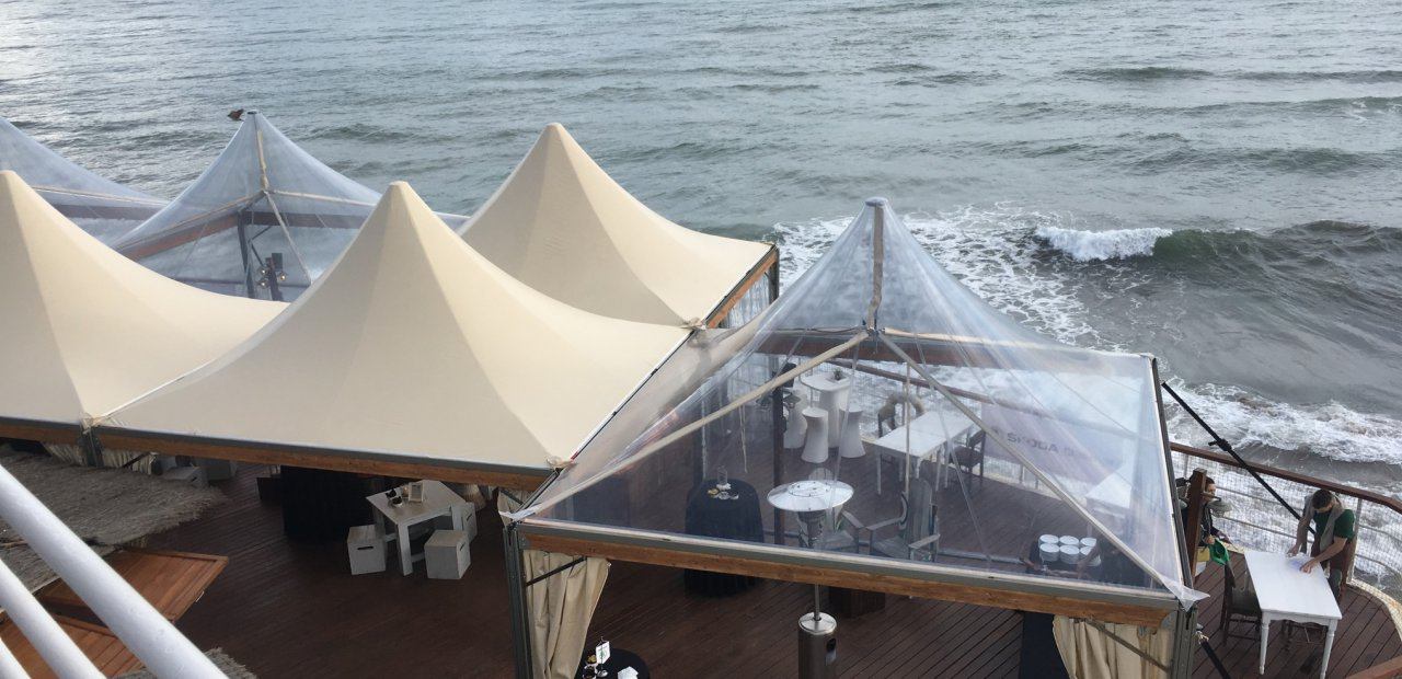 Las carpas y el viento