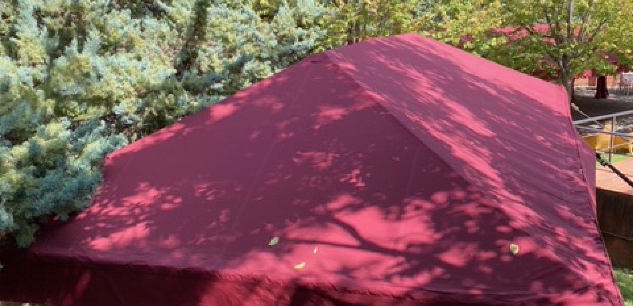 Alquiler de Carpas Modulares burdeos 