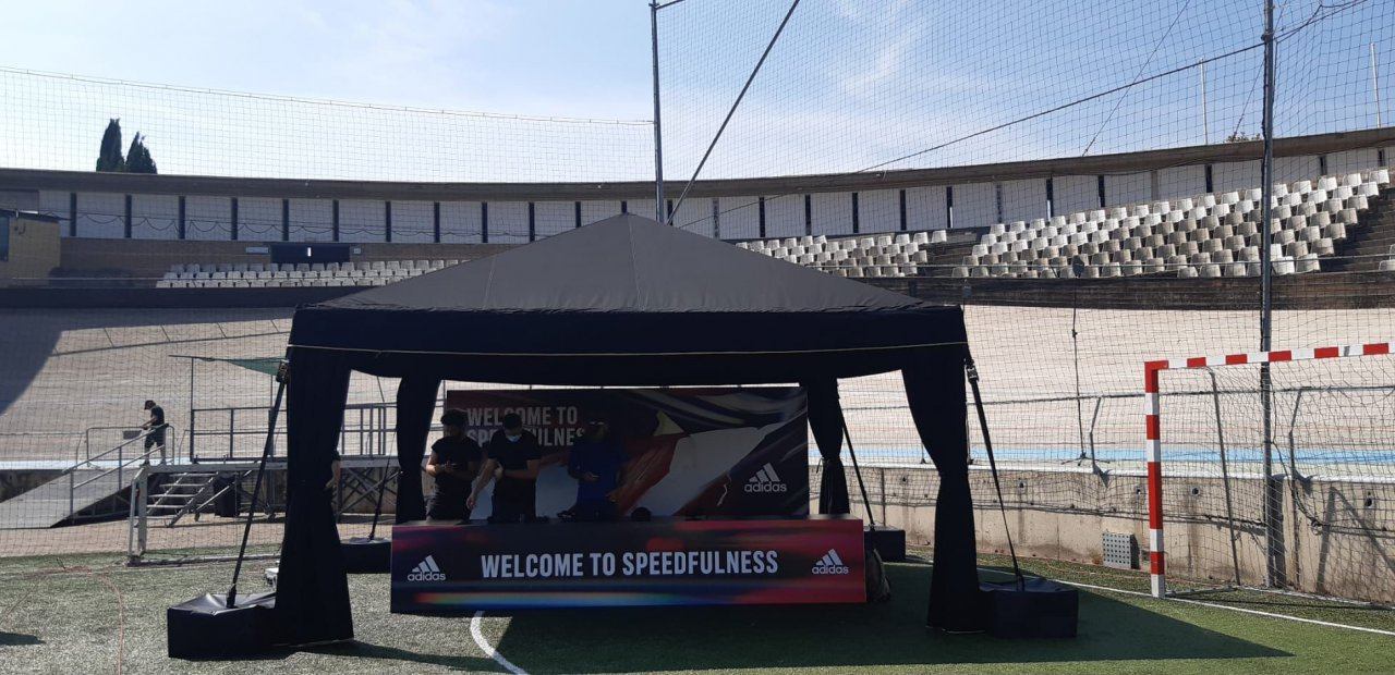 Carpas Modulares para evento deportivo