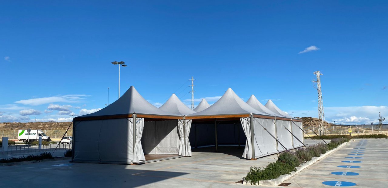 VIP Tents to corporate event