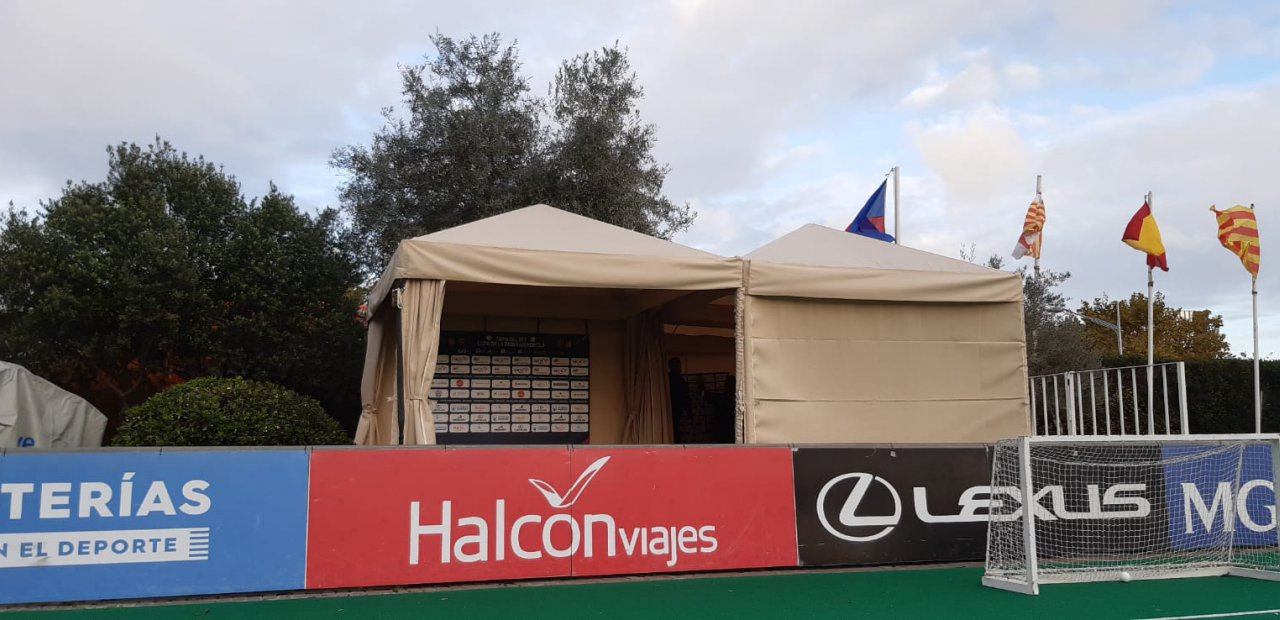 Evento deportivo con carpas Modulares