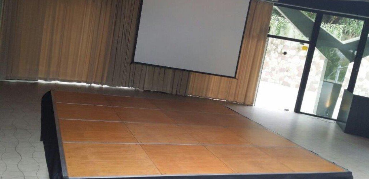 Alquiler de tarima para pista de baile