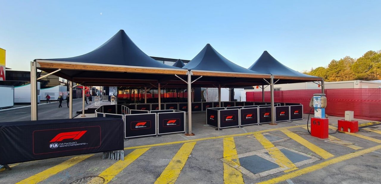 VIP Tents at Circuit Catalunya
