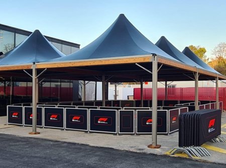VIP Tents at Circuit Catalunya