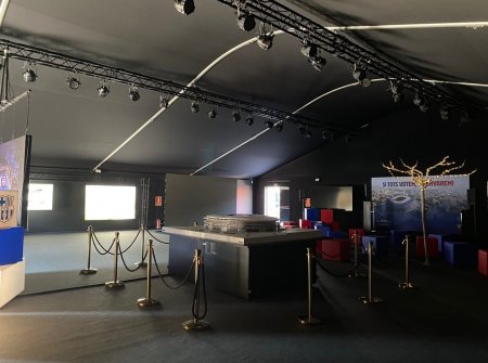 Arcadia Tent for FC Barcelona exhibition