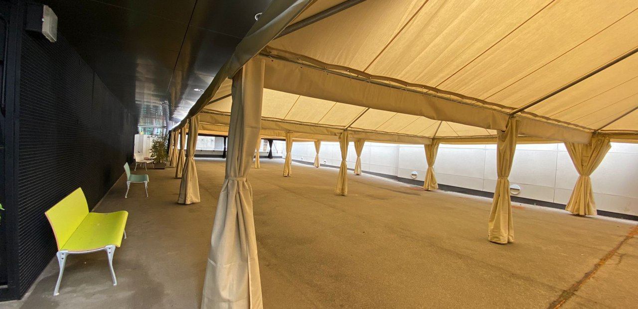 Carpas Modulares en Cosmocaixa