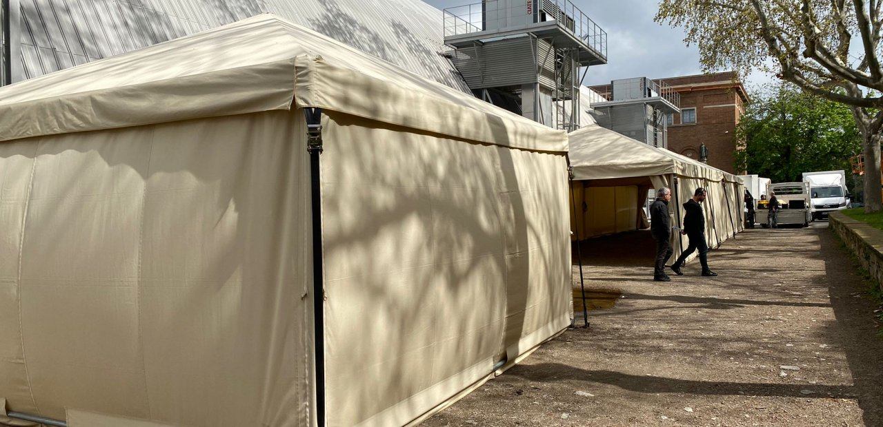 Carpas modulares para Catering